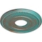 Ekena Millwork Valeriano Medallion (Canopies up to 6 1/4"), 12 1/8"OD x 3 5/8"ID x 3/4"P, Copper Green Patina CM12VACGS - alternate 2